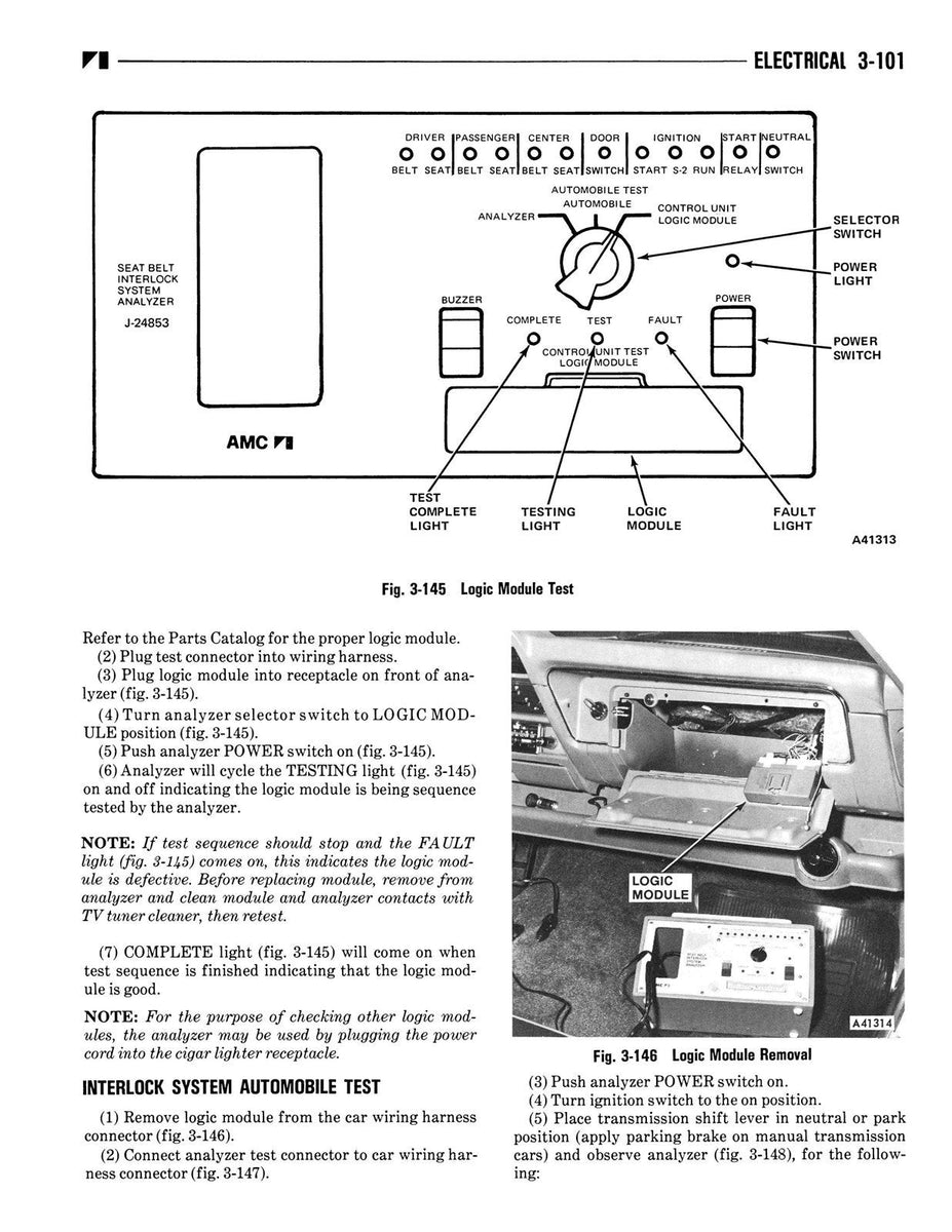 1974 AMC Shop Manual - Includes 11x26 Wiring Diagrams – Jackson