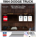 1964 Dodge Truck Shop Manuals on CD