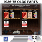 1936-1974 Oldsmobile Parts Manuals (Only)