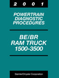 2001 Dodge Ram Truck 1500 2500 3500 Powertrain Diagnostic Procedures