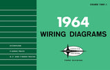 1964 Ford F-Series B T Series Econoline P-Series Van Wiring Diagram Manual 11x17