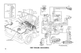 1965 Ford Falcon, Comet, Fairlane Wiring Diagrams Manual - 11x17 inch COMB Bound