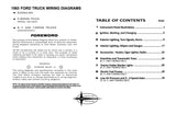 1965 Ford F-Series B T Series Truck Econoline P-Series Van Wiring Diagram Manual
