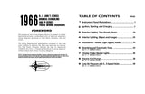 1966 Ford F-Series Truck Bronco Econoline P B T-Series Wiring Diagrams Manual