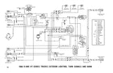 1966 Ford C CT H HT-Series N NT-Series Truck Wiring Diagrams Manual - 11x17