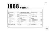 1968 Ford N NT C CT-Series & W-Series Truck Wiring Diagrams Manual - 11x17