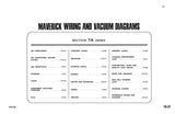 1969 Falcon Fairlane Montego & Cortina Wiring & Vacuum Diagrams Manual 11x17 in