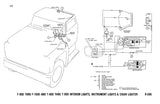 1969 Ford F-Series Truck Bronco Econoline P B T-Series Wiring Diagrams Manual