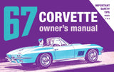 1967 Chevrolet Corvette Owner's Manual