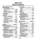 2002 Ford F-150 Truck Service Manual
