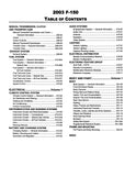 2003 Ford F-150 Truck Service Manual
