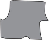 1978-1981 Chevrolet Monte Carlo Trunk Mat in Foam Aqua Herringbone