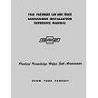 1960 Chevrolet Car and Truck Accessories Installation Reference Manual