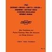 1965 Chevrolet Car and Truck Accessories Installation Reference Manual