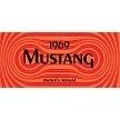 1969 Mustang Owner's Manual - COLOR