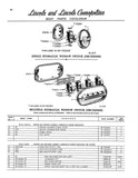 1950 Lincoln Body Parts Catalog