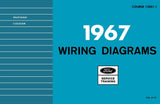 1967 Ford Mustang, Cougar Wiring Diagrams Manual - 11x17 inch COMB Bound