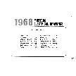 1968 Ford Cougar Mustang Wiring and Vacuum Diagrams Manual 11x17 inch COMB Bound