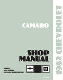 1982 Chevrolet Camaro Shop Manual
