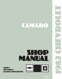 1982 Chevrolet Camaro Shop Manual