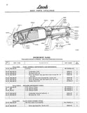 1953-1955 Lincoln Body Parts Catalog