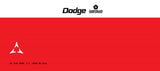 1968 Dodge Dart Owner's Manual - COLOR