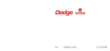 1972 Dodge Dart Demon Owner's Manual - COLOR