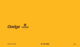 1974 Dodge Dart Owner's Manual - COLOR