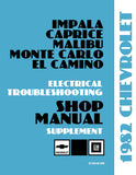1982 Chevrolet Color Electrical Troubleshooting Shop Manual Supplement