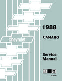 1988 Chevrolet Camaro Service Manual (Chassis & Body)