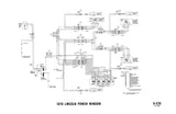 1970 Ford Car Meteor Mercury Lincoln Wiring & Vacuum Diagrams Manual 11x17 inch