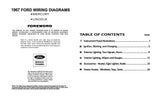 1967 Lincoln & Mercury Wiring Diagrams Manual - 11x17 inch COMB Bound
