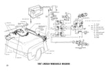 1967 Lincoln & Mercury Wiring Diagrams Manual - 11x17 inch COMB Bound