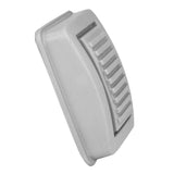 Gray Park Brake Pedal Pad 1970-74 Dodge Plymouth - 1-5/8" wide by 2-5/16" long