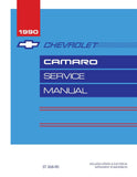 1990 Chevrolet Camaro Service Manual Chassis & Body Includes Update & Electrical