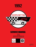 1992 Corvette Service Manual (Chassis & Body) - 3 Volumes