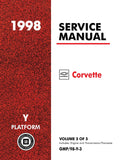 1998 Chevrolet Corvette Service Manual