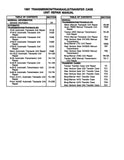 1997 GM Car & Truck Transmission, Transaxle & Transfer Case Overhaul Manual