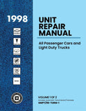1998 GM Car & Truck Transmission, Transaxle & Transfer Case Overhaul Manual