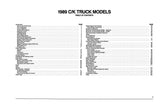1989 Chevrolet C-K Pickup Truck Electrical Diagnosis and Wiring Diagrams Manual - 11x17 inch COLOR COMB Bound
