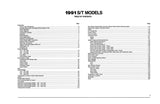 1991 Chevrolet S-10 Truck Electrical Diagnosis & Wiring Diagrams - 11x17 inch COMB Bound