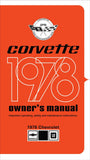 1978 Chevrolet Corvette Owners Manual