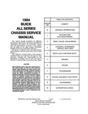 1984 Buick and Grand National Service Manual All Models - 2 Volume Set