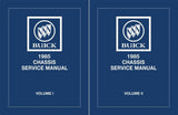 1985 Buick and Grand National Service Manual All Models - 2 Volume Set