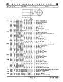 1924 - 1934 Buick Master Chassis Parts Catalog Book