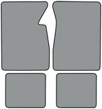 1961-64 Cadillac DeVille 2 Door Coupe Floor Mats by ACC