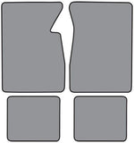 1971-73 Cadillac DeVille Floor Mats by ACC