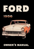 1956 Ford Car Owner's Manual - COLOR