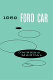 1959 Ford Car Owner's Manual - COLOR