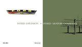 1961 Ford Car Owner's Manual - COLOR